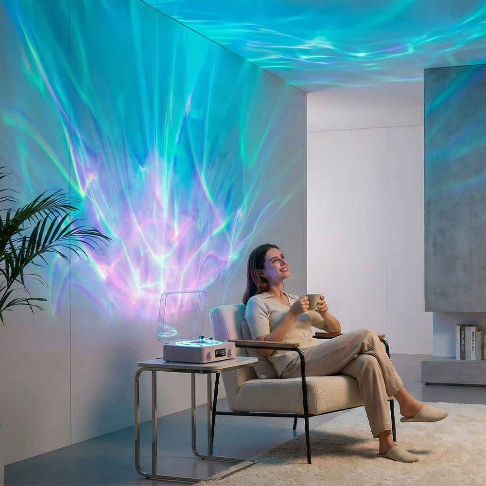 Lumi Retro – głośnik z projektorem świetlnym